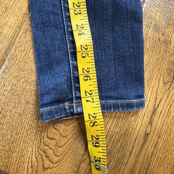 Madewell Jeans 10" High-Rise Skinny Womens Size 27 Dark Wash Stretch Denim - Picture 5 of 8